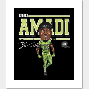 Ugo Amadi Seattle Cartoon Posters and Art